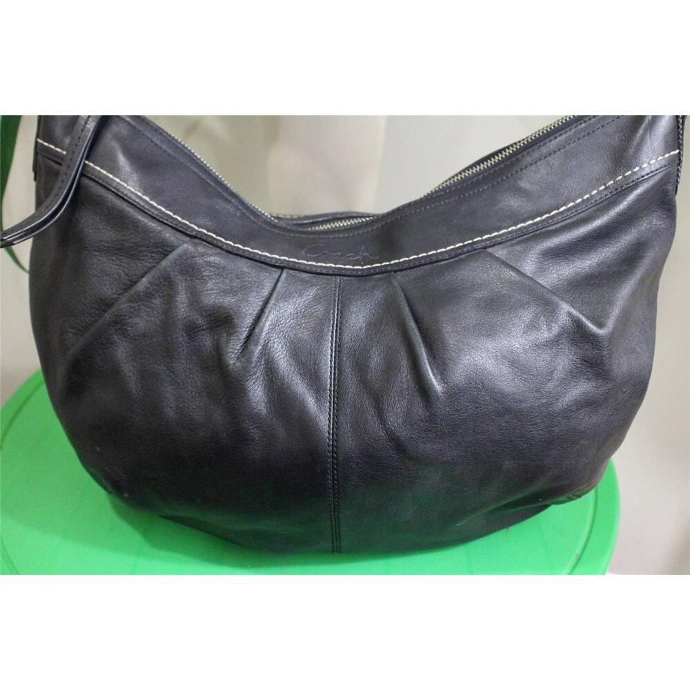 COACH y2k Soho Pleated Large Hobo Bag Handbag in Blac… - Gem